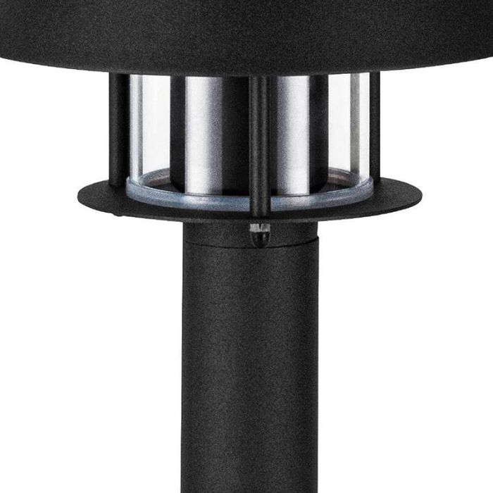 Sort udendørslampe stål, Cindy, IP65