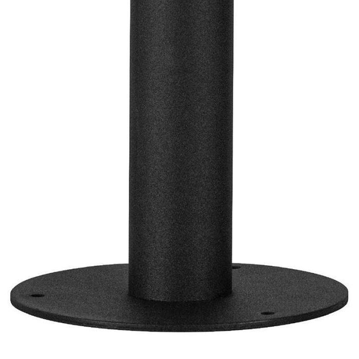 Sort udendørslampe stål, Cindy, IP65