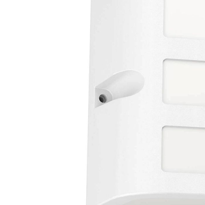Hvid udendørslampe plast, Cesar, IP54