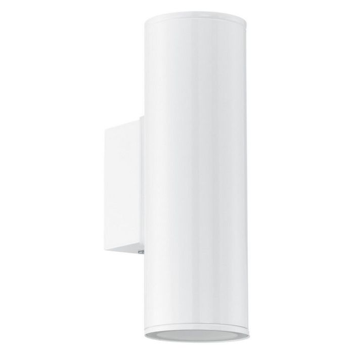 Hvid modern udendørslampe metal, Marlies, IP44