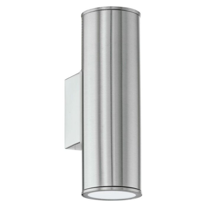 Sølv modern udendørslampe rustfrit stål, Marlies, IP44
