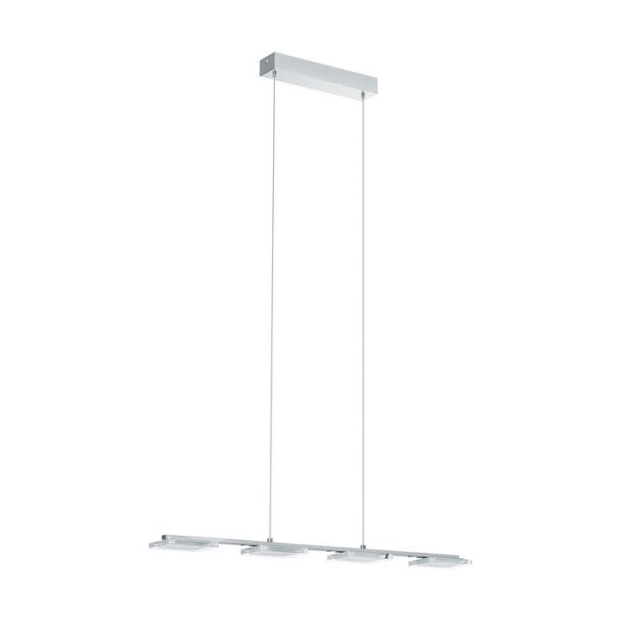 Krom modern pendler lampe plast, Pace, 5W, 3000K LED