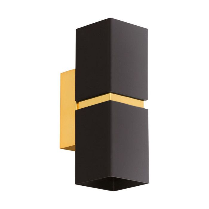 Guld design up down væglampe metal, Annely