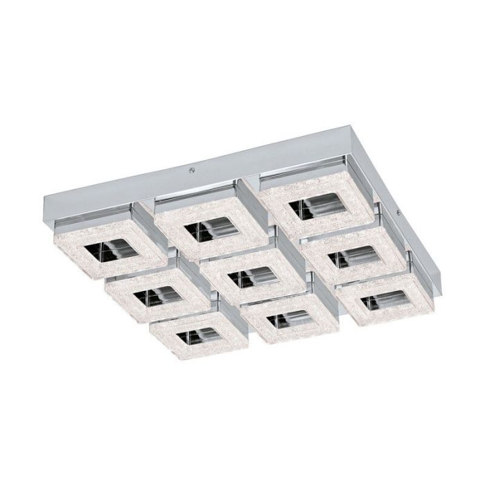 Krom modern væglampe plast, Arjo, 4W, 3000K LED