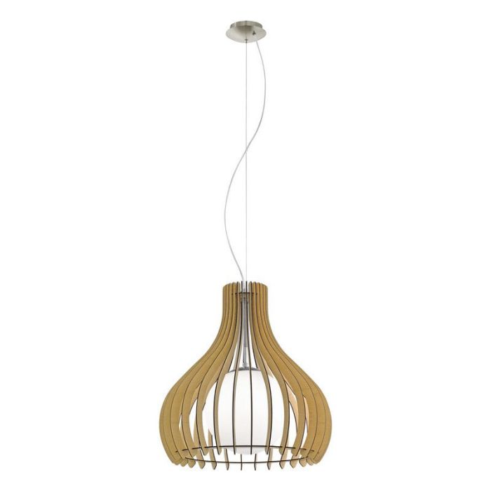 Rustik pendler lampe træ, Betsy