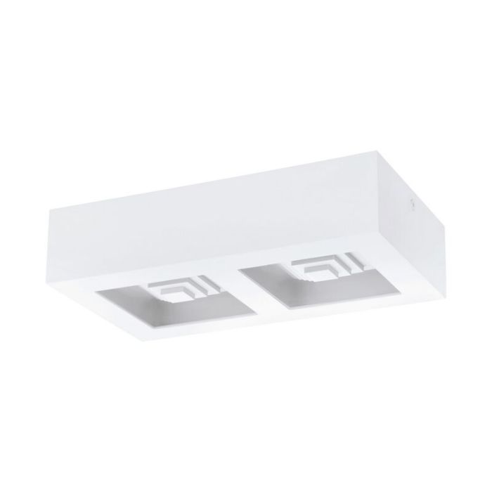 Hvid modern plafond stål, Olger, 6W, 3000K LED