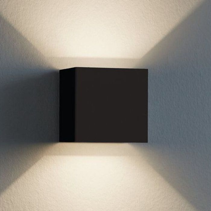 Antracit modern udendørslampe aluminium, Owen, IP54