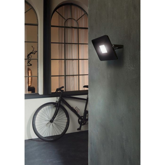 Sort udendørslampe aluminium, Joey, IP65