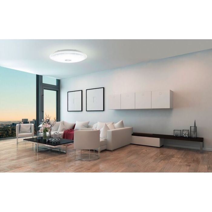 Gennemsigtig plafond stål, Dunya, 80W, justerbar lysfarve LED