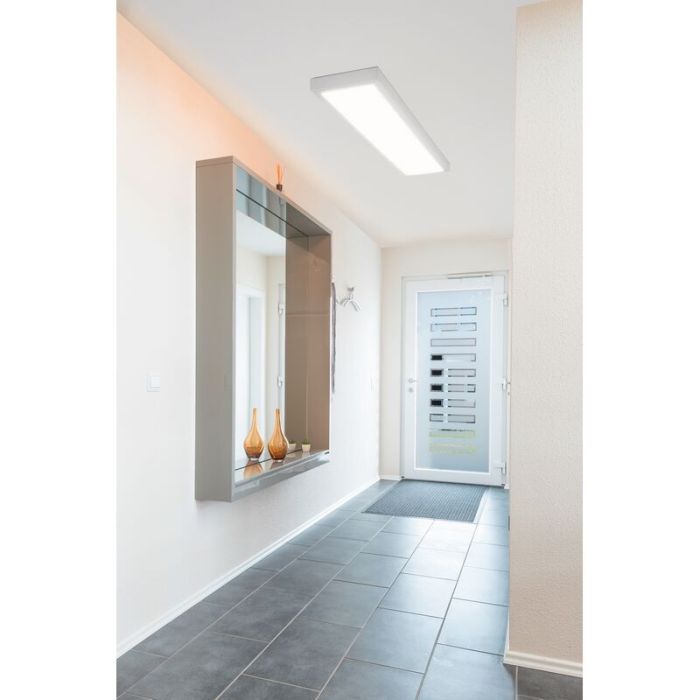 Hvid modern plafond aluminium, Cathy, 30W, justerbar lysfarve LED