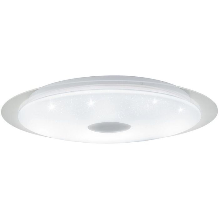 Gennemsigtig modern plafond plast, Jouri, 36W, justerbar lysfarve LED