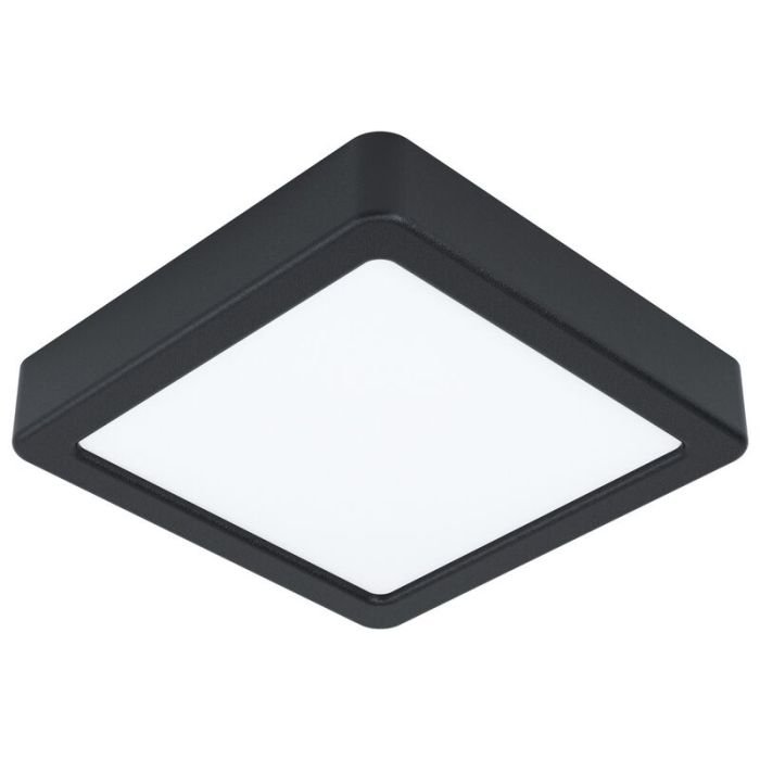 Sort loftlampe stål, Pascale, 10W, 4000K LED