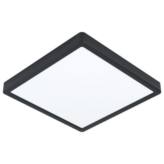 Sort loftlampe stål, Pascale, 20W, 4000K LED