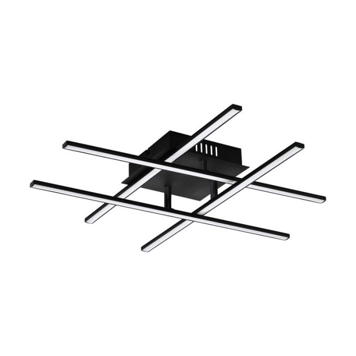 Sort modern plafond stål, Arantxa, 21W, 3000K LED