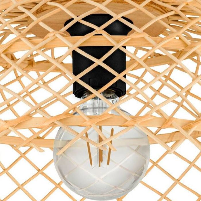 Rattan plafond brun, Alida