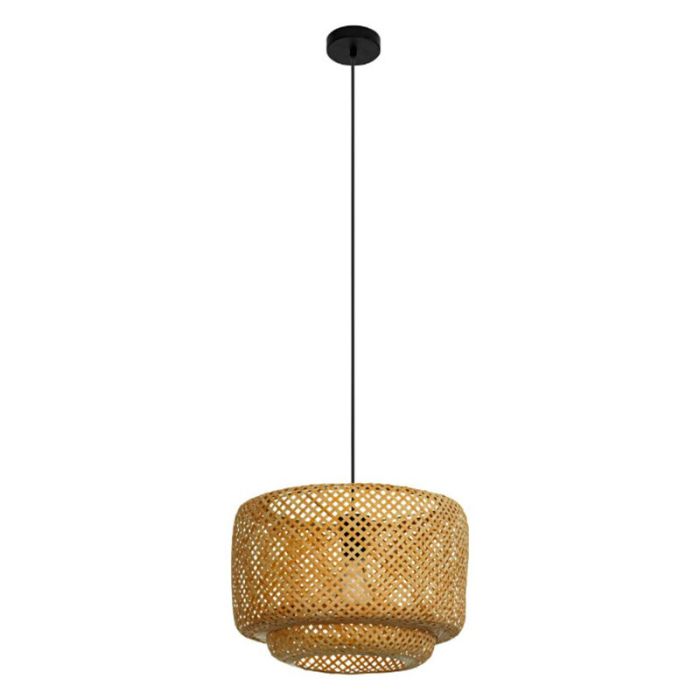 Rattan pendler lampe brun, Jetze