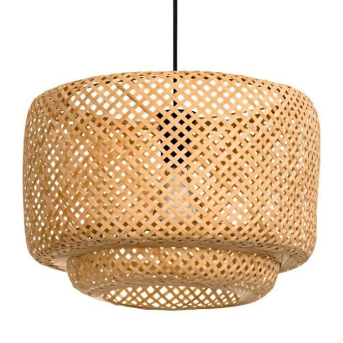 Rattan pendler lampe brun, Jetze
