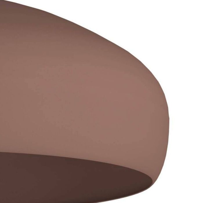 Brun rustik loftlampe aluminium, Egine