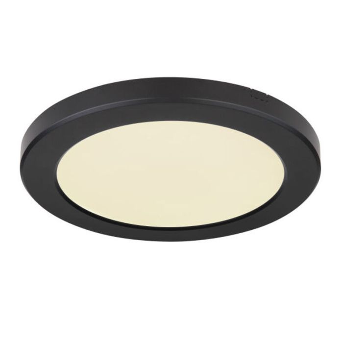Sort plafond plast, Cage, 18W, justerbar lysfarve LED