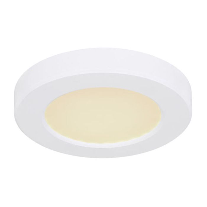Hvid plafond plast, Cage, 6W, justerbar lysfarve LED