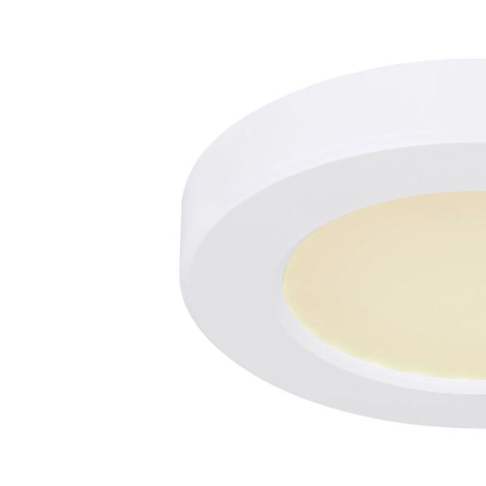 Hvid plafond plast, Cage, 6W, justerbar lysfarve LED
