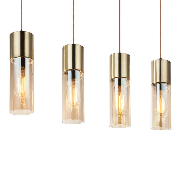 Rav design pendler lampe glas, Xena