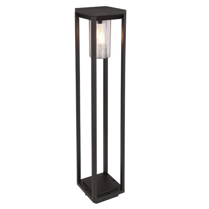 Sort modern udendørslampe plast, Vildan, IP44