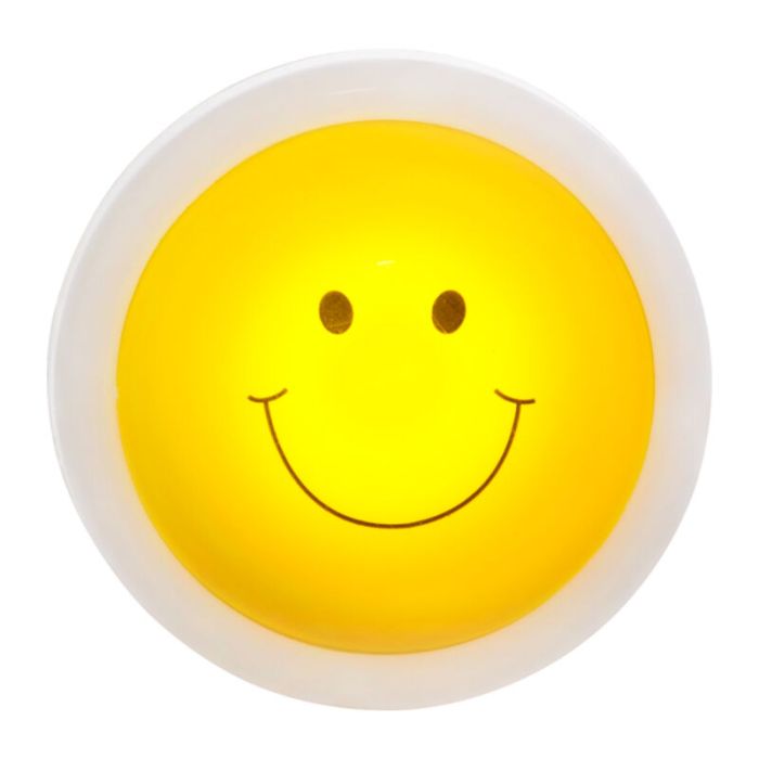 Gul natlampe plast, Ather, 1W, 6500K LED