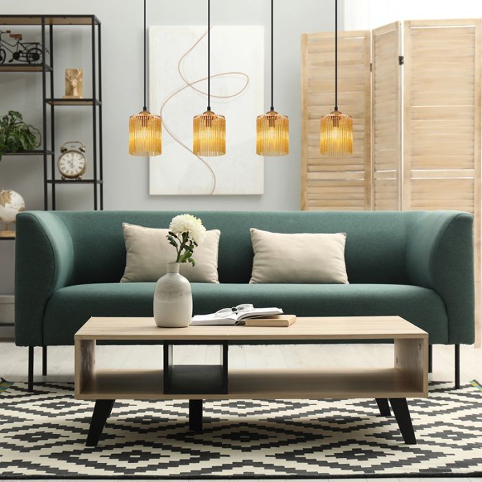 Rav design pendel lampe spisebord akryl, Marthijn