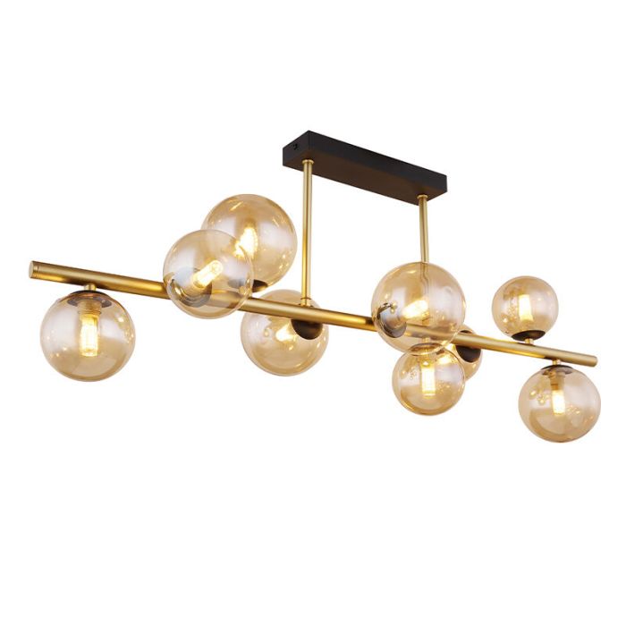 Rav design loftlampe glas, Melinda