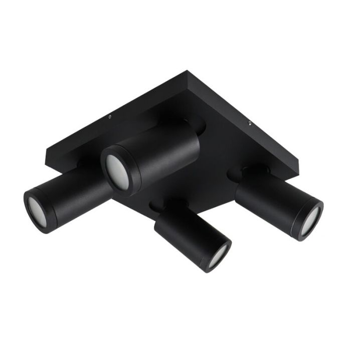 Modern loftspot sort, Kenan, IP44
