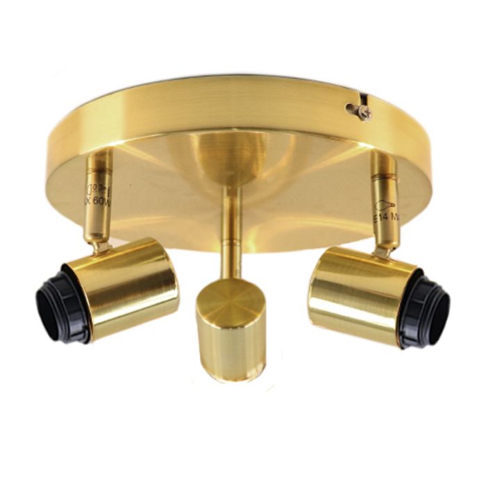 Aluminium roset guld, Rika
