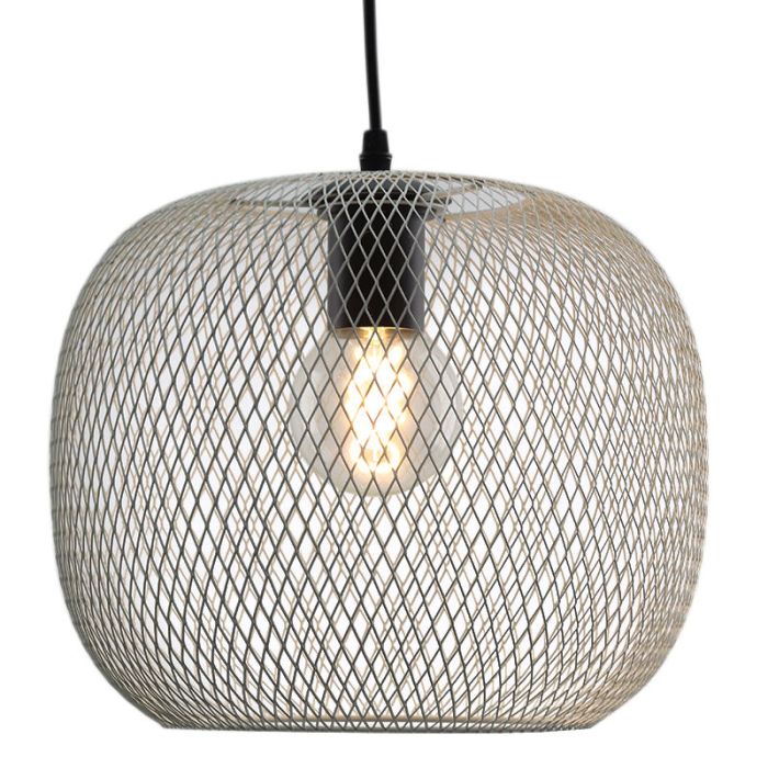 Industri pendel lampe spisebord grå, Emado