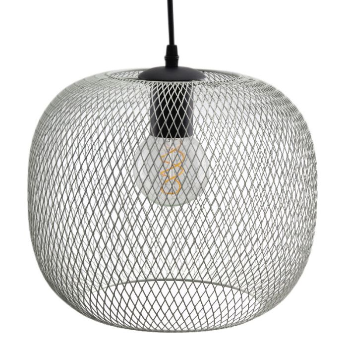 Industri pendel lampe spisebord grå, Emado