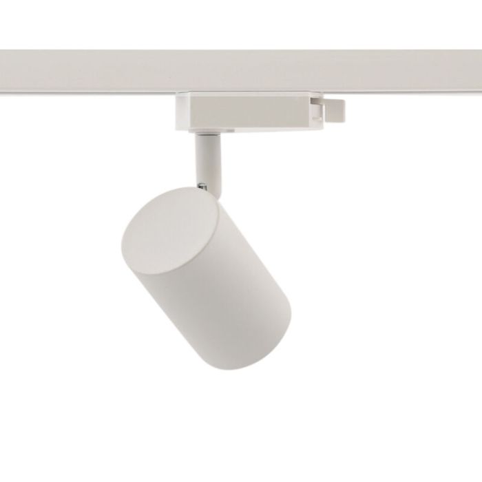 3M 1-faset skinnesystem hvid med L-connector + 5 Elena skinnespots