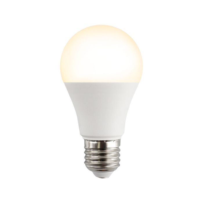 E27 Wifi Smart LED pære, alle farver og varm hvid