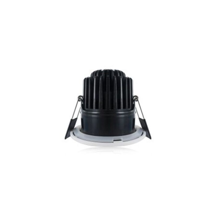 Glas downlight hvid, Rexe, 6W, 3000K LED, IP65