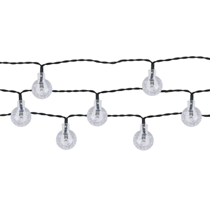 Solcelleledning havebelysning 30 LED multicolor