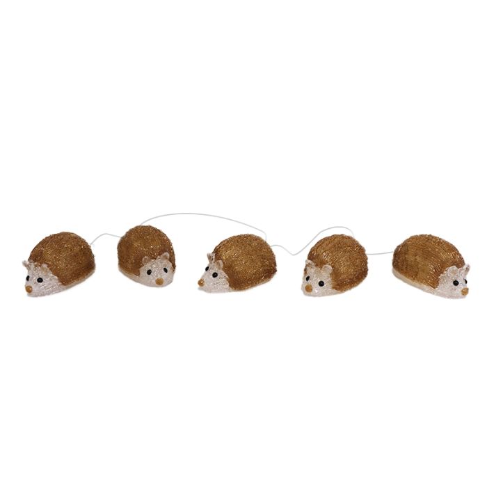 5 LED pindsvin, til indendørs og udendørs