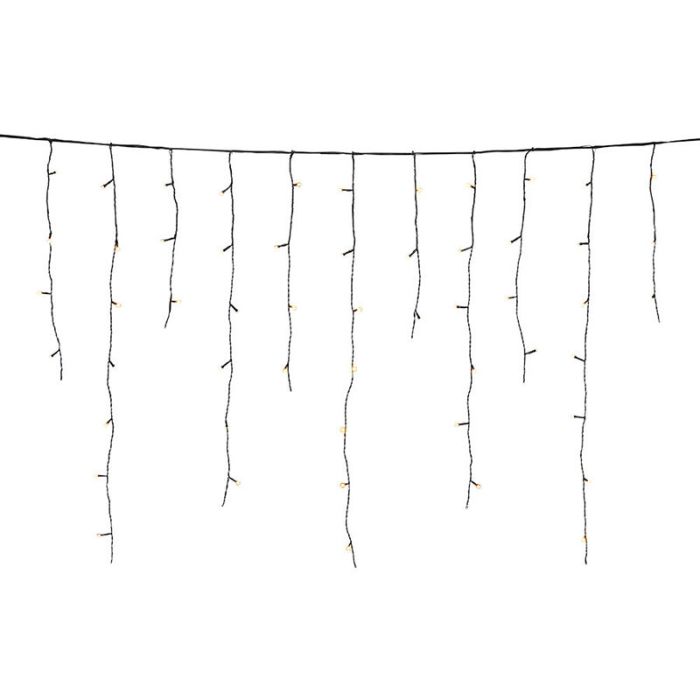 Istapsbelysning, 600 cm bred, 52 cm høj, IP44, 180 LED'er