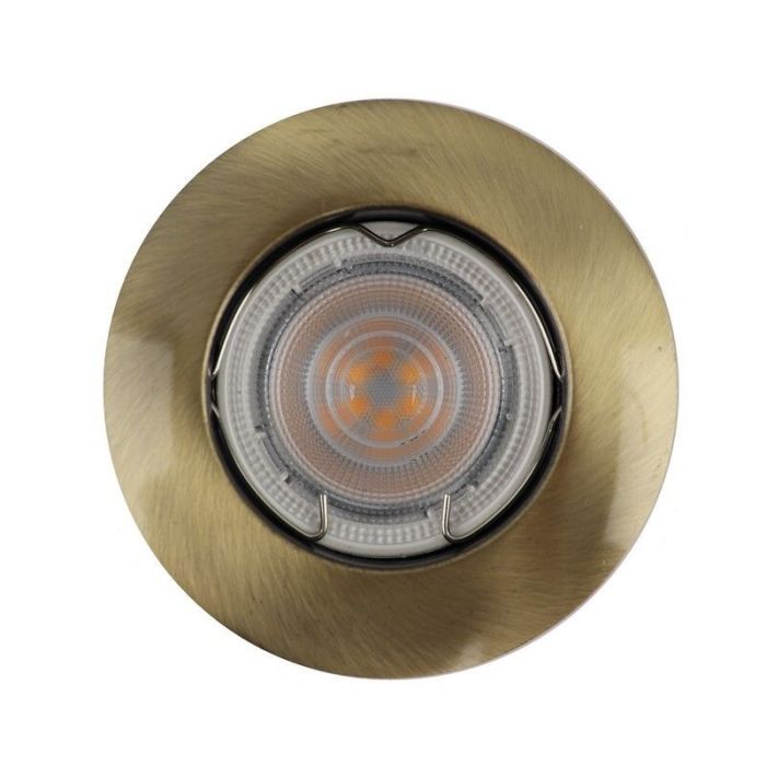 Aluminium indbygningsspot bronze, Rudo