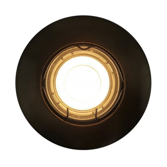 Aluminium indbygningsspot bronze, Rudo