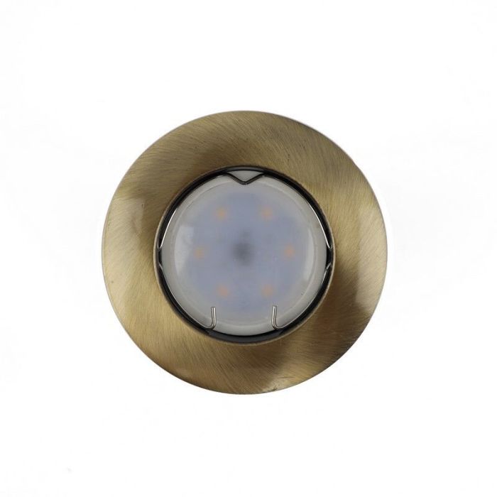 Aluminium indbygningsspot bronze, Rudo