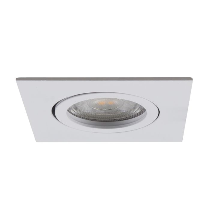 Aluminium indbygningsspot hvid, Abbigail