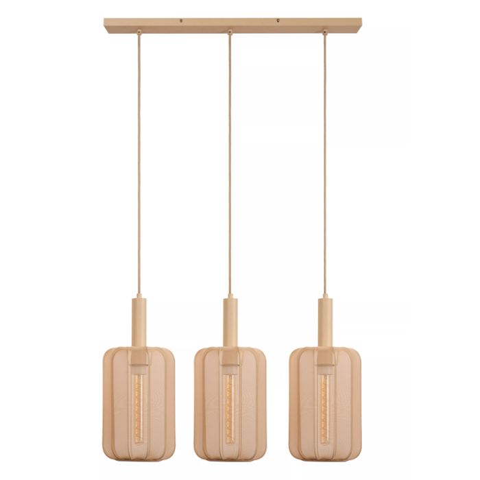 Beige pendler lampe modern, Corina