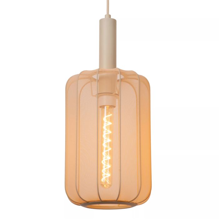 Beige pendler lampe modern, Corina