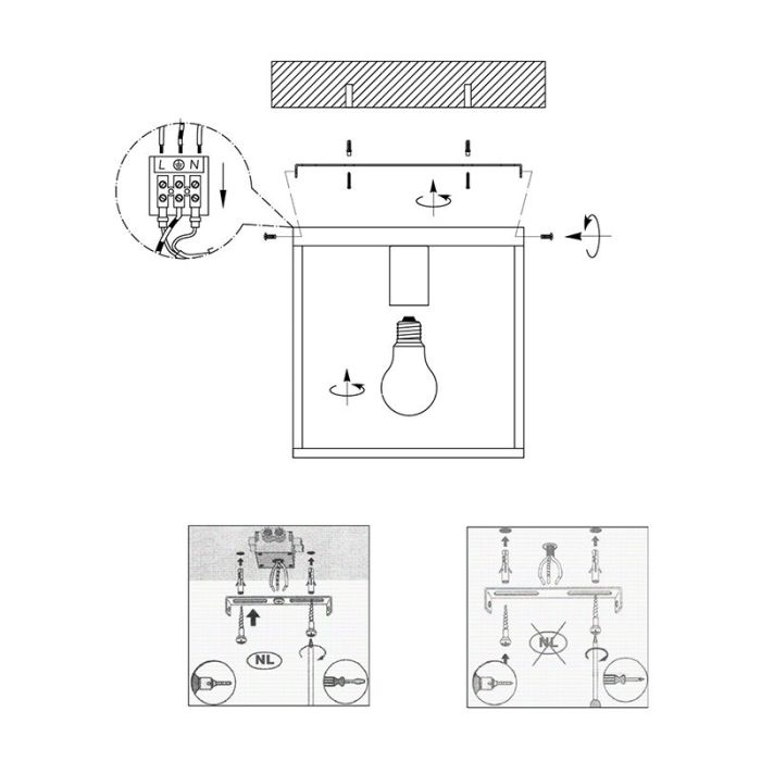 Sort plafond modern, Arthur
