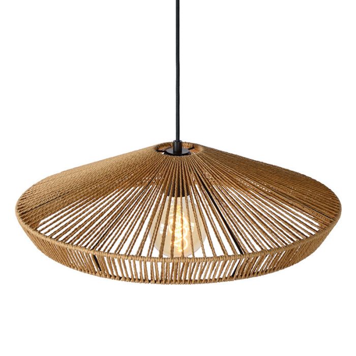 Rattan pendler lampe træ, Yunkai