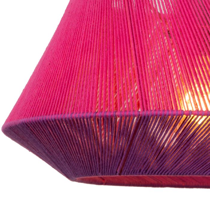 Lyserød pendler lampe modern, Jessica