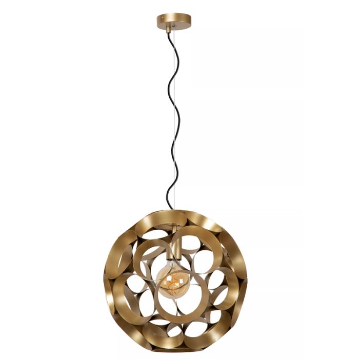 Guld pendler lampe modern, Hannelore